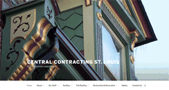 Desktop Screenshot of centralcontractingstlouis.com